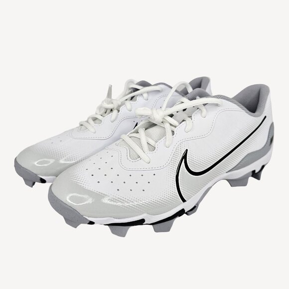 Nike Mens Alpha Huarache Keystone Low Rubber Baseball Cleats DJ6524-100 Size 7.5 - Picture 1 of 13